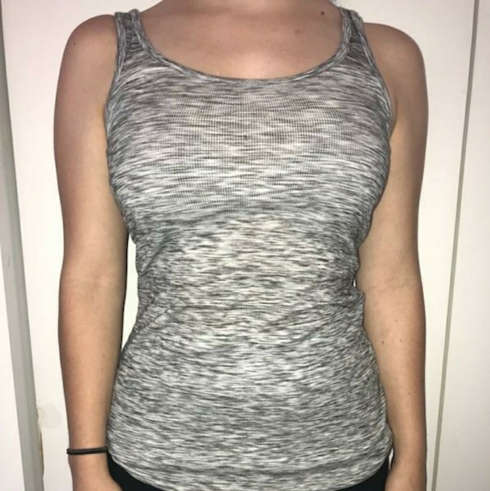 Mossimo Supply Co. Gray Any Day Tank  Size L